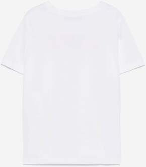 Balmain Kinderen Logo T-Shirt in Wit - maat