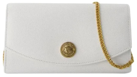 Balmain Leather wallets Balmain , White , Dames - ONE Size