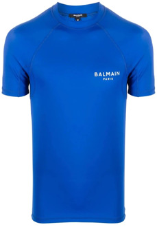 Balmain Long Sleeve Tops Balmain , Blue , Heren - L,M,S