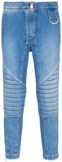 Balmain low rise slim cut jeans Balmain , Blue , Dames - 3Xs,2Xs,4Xs