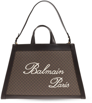Balmain ‘Oliviers Cabas’ shopper tas Balmain , Brown , Dames - ONE Size