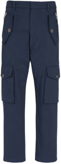 Balmain Pantalon cargo Balmain , Blue , Heren - Xl,L,M,S
