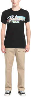 Balmain Paris Retro Logo Zwart T-shirt - XL