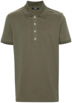 Balmain Polo Shirts Balmain , Green , Heren - 2Xl,L,M,S