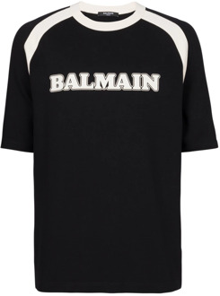 Balmain retro T-shirt Balmain , Black , Unisex - S
