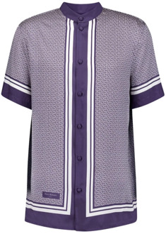 Balmain Short Sleeve Shirts Balmain , Multicolor , Heren - XL