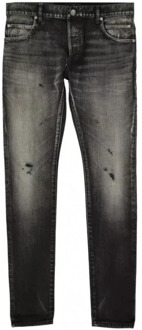 Balmain Slim-fit Jeans Balmain , Black , Heren - W33