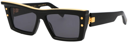 Balmain Stijlvolle B-Vii zonnebril voor de zomer Balmain , Black , Dames - 55 MM