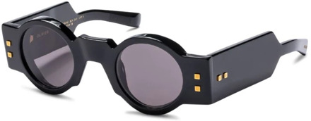 Balmain Stijlvolle zonnebril met accessoires Balmain , Black , Unisex - 42 MM