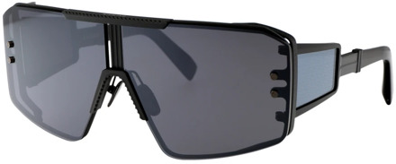 Balmain Stijlvolle zonnebril met La Masque ontwerp Balmain , Black , Dames - ONE Size