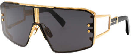 Balmain Stijlvolle zonnebril met Le Masque ontwerp Balmain , Yellow , Dames - ONE Size