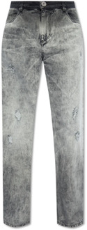Balmain Straight jeans Balmain , Gray , Heren - W31,W33,W34,W29,W32,W30
