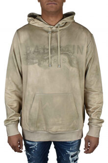 Balmain Sweatshirt Naakt - maat L Huidkleurig