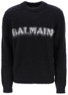 Balmain Sweatshirts Balmain , Black , Heren - L,M