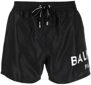 Balmain Zwarte Boxer Zwemkleding Balmain , Black , Heren - 2Xl,Xl,L,M,S
