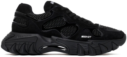 Balmain Zwarte Sneakers Balmain , Black , Heren - 39 Eu,40 Eu,41 Eu,45 Eu,43 EU