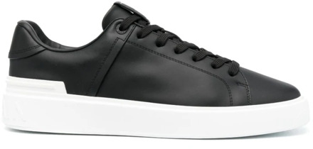 Balmain Zwarte Sneakers Ss24 Balmain , Black , Heren - 42 EU