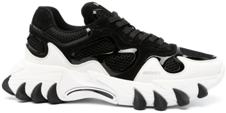 Balmain Zwarte Sneakers voor Heren Balmain , Black , Heren - 40 Eu,41 EU