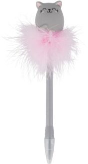 balpen met licht - kat