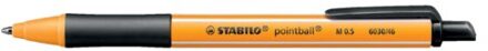 Balpen Stabilo Pointball 6030/46 zwart