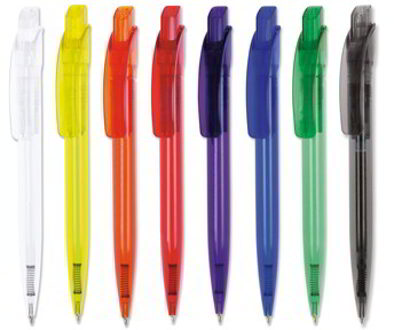 Balpennen vierkant Transparant