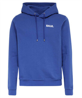 Balr Brand straight hoodie Blauw - M