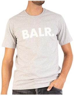 Balr Klassiek T-shirt Balr. , Gray , Heren - Xl,L,M,S