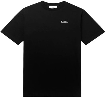 Balr Korte Mouw T-shirt Balr. , Black , Heren - Xl,L