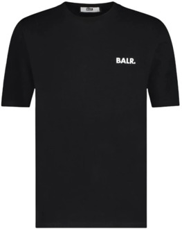 Balr Sportief Borstlogo T-shirt Balr. , Black , Heren - 2Xl,Xl,S