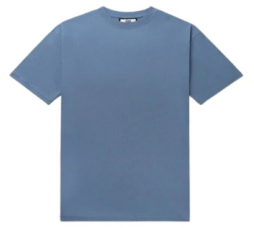 Balr Voetbalgeïnspireerde Box Fit T-shirt Balr. , Blue , Heren - L,M,S