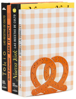 Balvi boekensteun Pretzel bruin metaal enkel