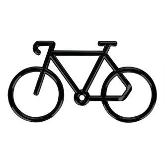 Balvi Decoratieve objecten Bottle Opener Tourmalet Metal Zwart - 1