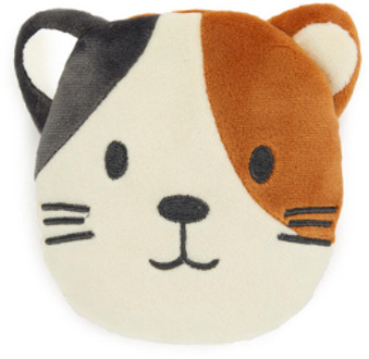 Balvi handwarmer Kitty Calico polyester Bruin
