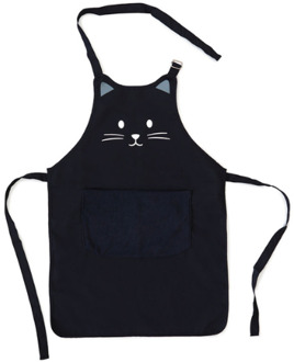 Balvi keukenschort Kitty zwart 80 cm