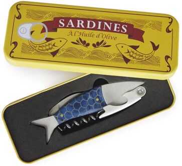 Balvi Koken & Tafelen Corkscrew Sardines Blauw - 1