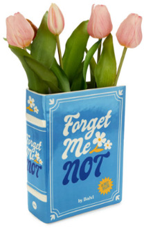 Balvi vaas Book keramiek blauw