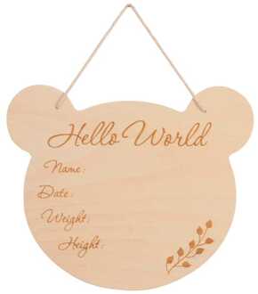 BamBam houten muurhanger Beer