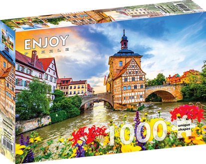 Bamberg Old Town - Germany Puzzel (1000 stukjes)