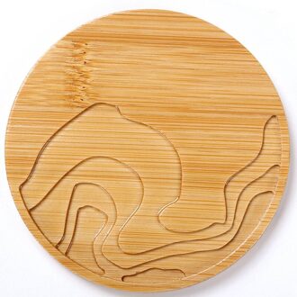 Bamboe Beker Mat Diy Uv Hars Hout Sieraden Mallen Voor Maken Hars Mat Decoratie Handgemaakte Sieraden Accessoires Handwerk H01