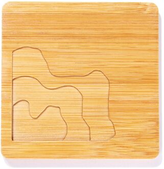 Bamboe Beker Mat Diy Uv Hars Hout Sieraden Mallen Voor Maken Hars Mat Decoratie Handgemaakte Sieraden Accessoires Handwerk H07