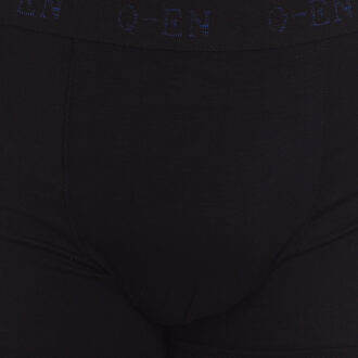 Bamboe boxershort ademende stof en anatomische voorkant 500 mannen Zwart