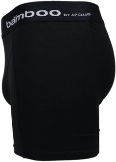 Bamboe Boxershort Heren Zwart 2-Pack -  XXL