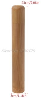 Bamboe Buis Thee Doos Luchtdicht Kleine Container Kruiden Opslag Pot Met Deksel 4 Size 23cm