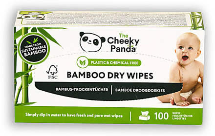 Bamboe Droge Doekjes 100 stuks