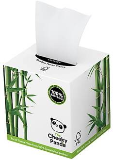 Bamboe Facial Tissue bamboe doekjes universele box cube 56pcs