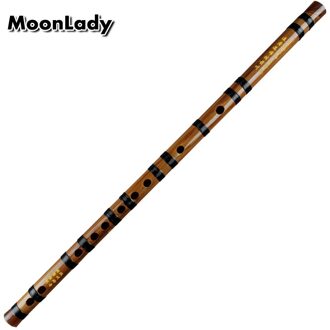 Bamboe Fluit met Rode Lijnen Muziekinstrumenten Chinese Handgemaakte Houtblazers Instrument Fluit supply leren materiaal niet xiao G Key