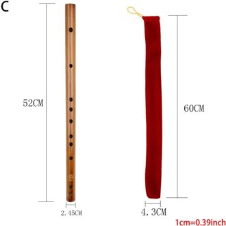 Bamboe Fluit Professionele Houtblazers Fluiten Muziekinstrumenten C D E F G Sleutel Chinese Dizi Transversale Flauta