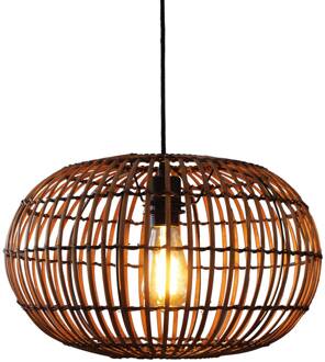 Bamboe hanglamp, bruin, Ø 48 cm
