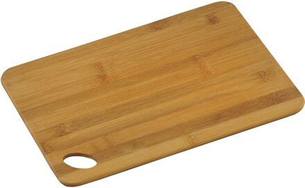 Bamboe houten snijplank 24 x 35 cm - Snijplanken Bruin