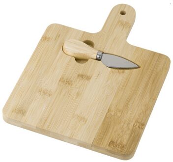 Bamboe Kaasplank met Mes